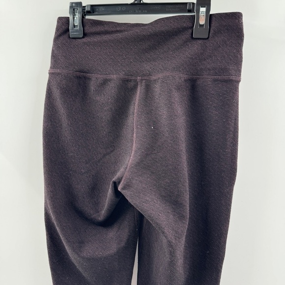 Old Navy Active Black & Heathered Purple Leggings – Size Medium - Picture 7 of 8